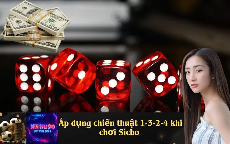 Áp dụng chiến thuật 1-3-2-4 khi chơi Sicbo 