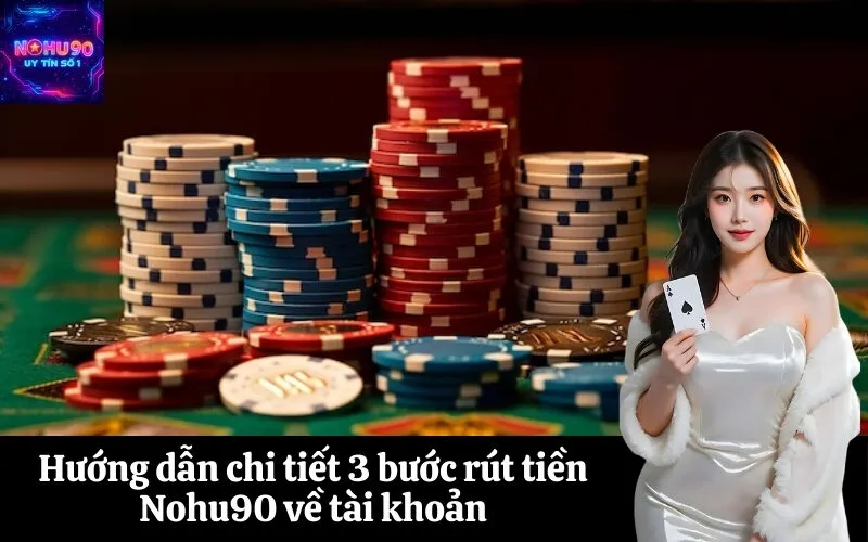 Hướng dẫn chi tiết 3 bước rút tiền Nohu90 về tài khoản