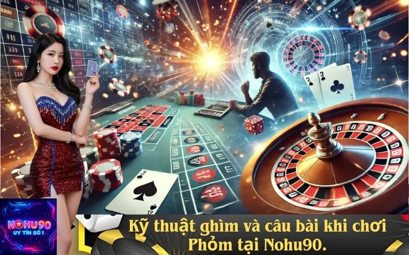 Kỹ thuật ghìm và câu bài khi chơi Phỏm tại Nohu90.