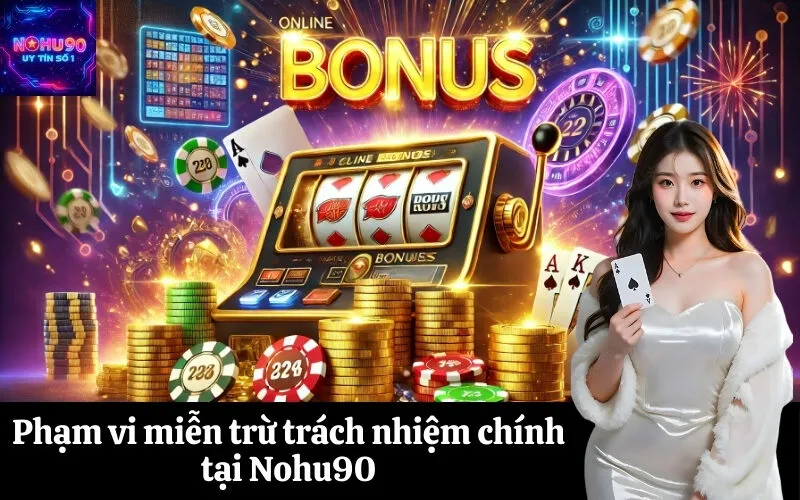 Phạm vi miễn trừ trách nhiệm chính tại Nohu90