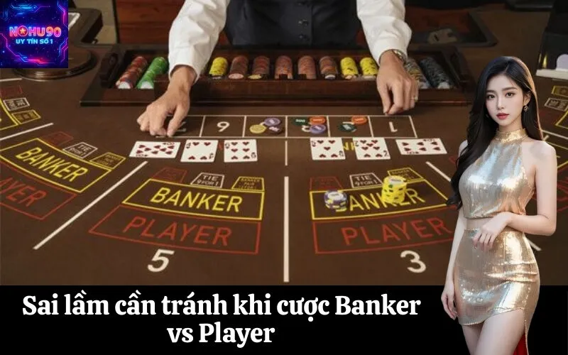 Sai lầm cần tránh khi cược Banker vs Player